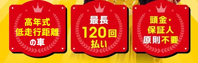 どんな車もご用意自宅まで車を陸送 最長120回払い 頭金・保証人原則不要