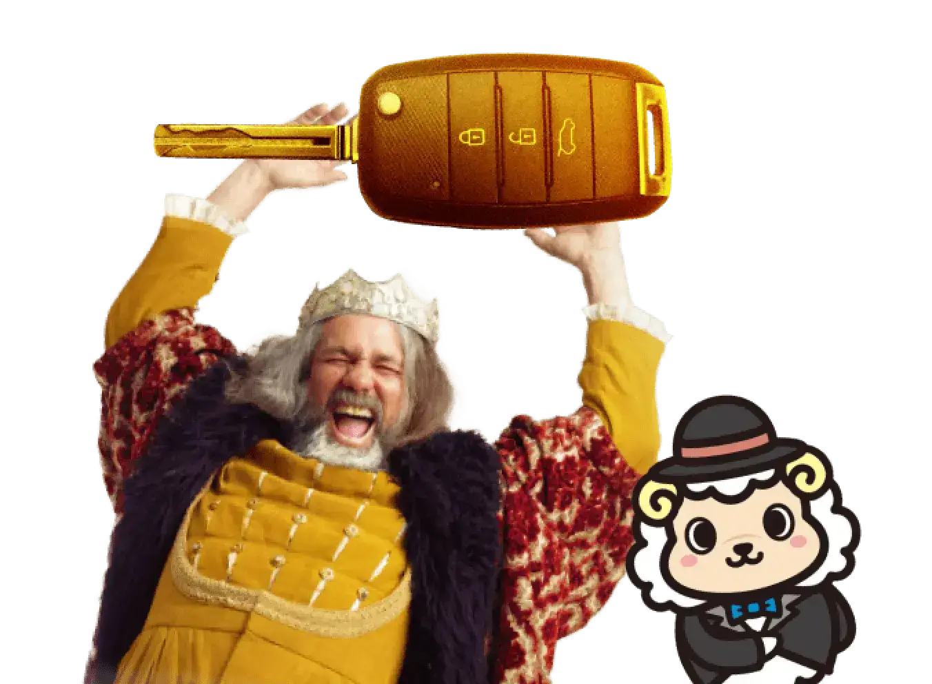 カーキングとローン丸